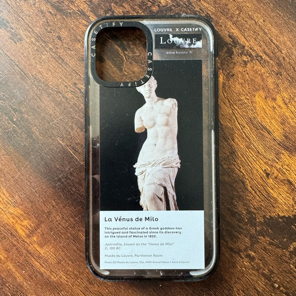 iphone 12 pro casetify x Louvre case